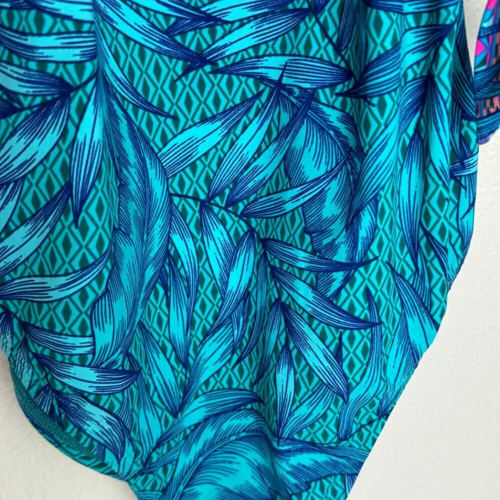 NWT Skinny Dippers Mojito Kiss Kiss Soft Cup One Piece Swimsuit Size L - Picture 5 of 16